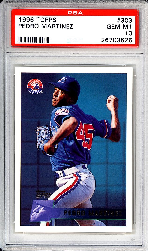 Baseball Pedro J Martinez Basic Topps Set Madgenius Pedro Martinez